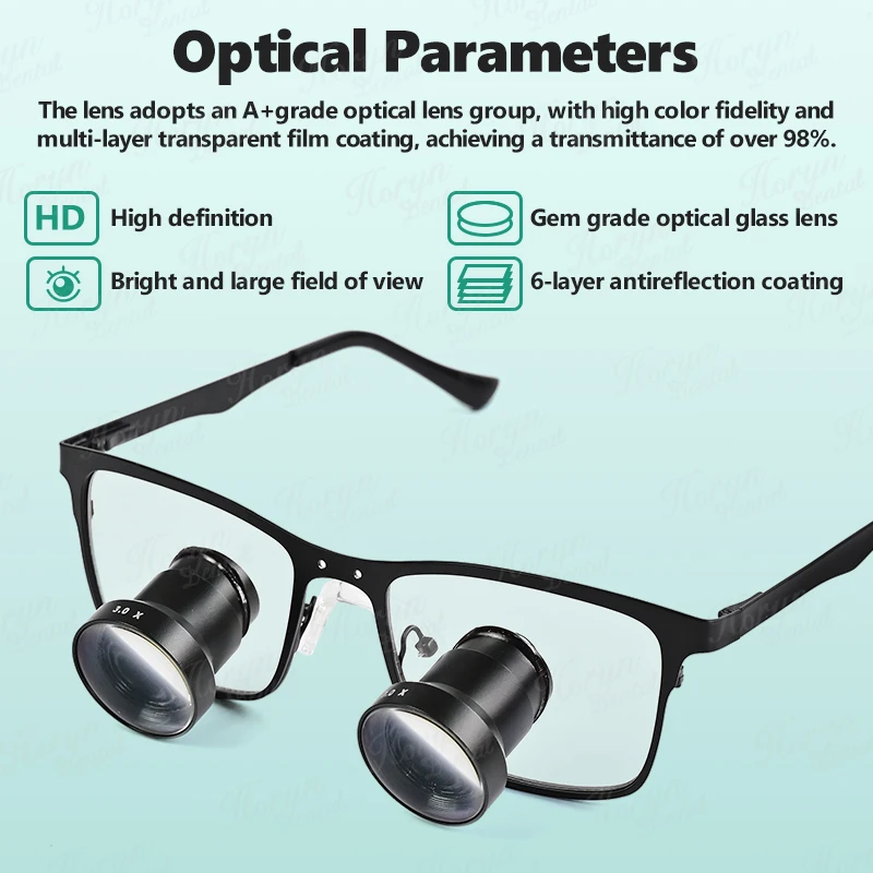 High Quality Embedded Magnifier 2X 3X Optical Glass Lens for Industrial Inspection and Precision Work