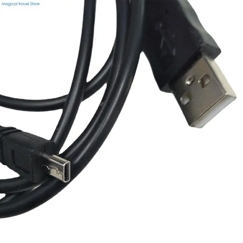 N2UB Flexible USB Charging Cable with 8Pin Data Cord for Cybershot Models DSC- W710