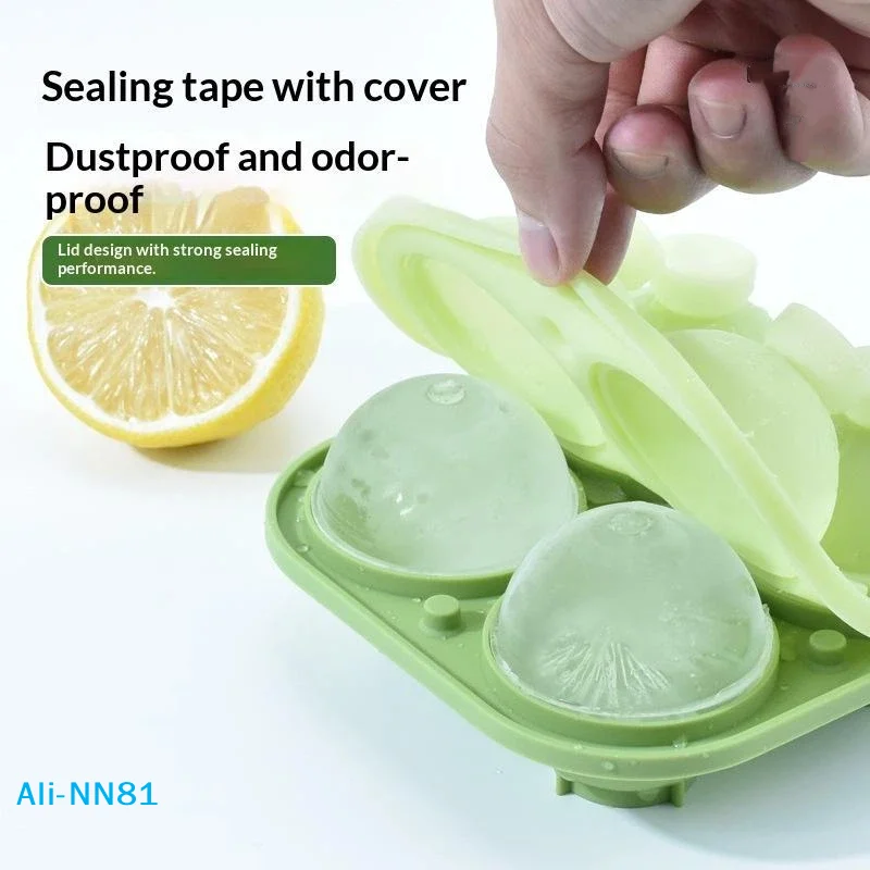 【N】4-gaats grote siliconen bak - Ice Mold Sphere recensie en prijs