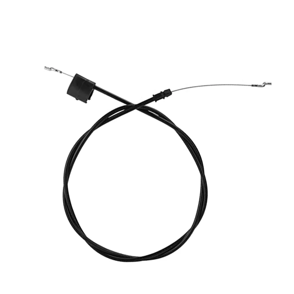 Lawn Mower Repair Throttle Cable Mower Control Cable Black Wide Compatibility Direct Replacement For 917379100