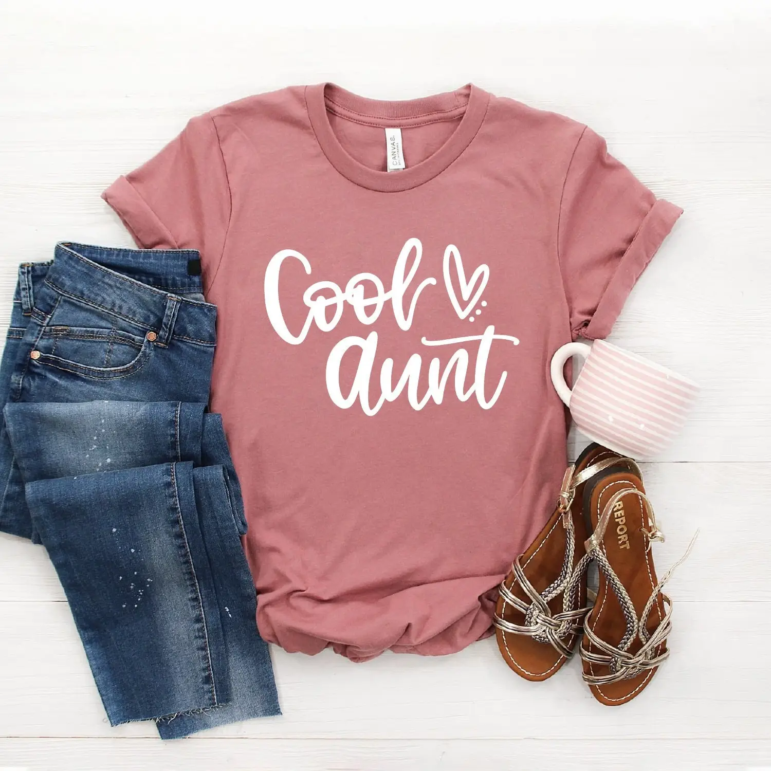 Cool Aunt T Shirt Auntie Aunty S For Aunts Softstyle