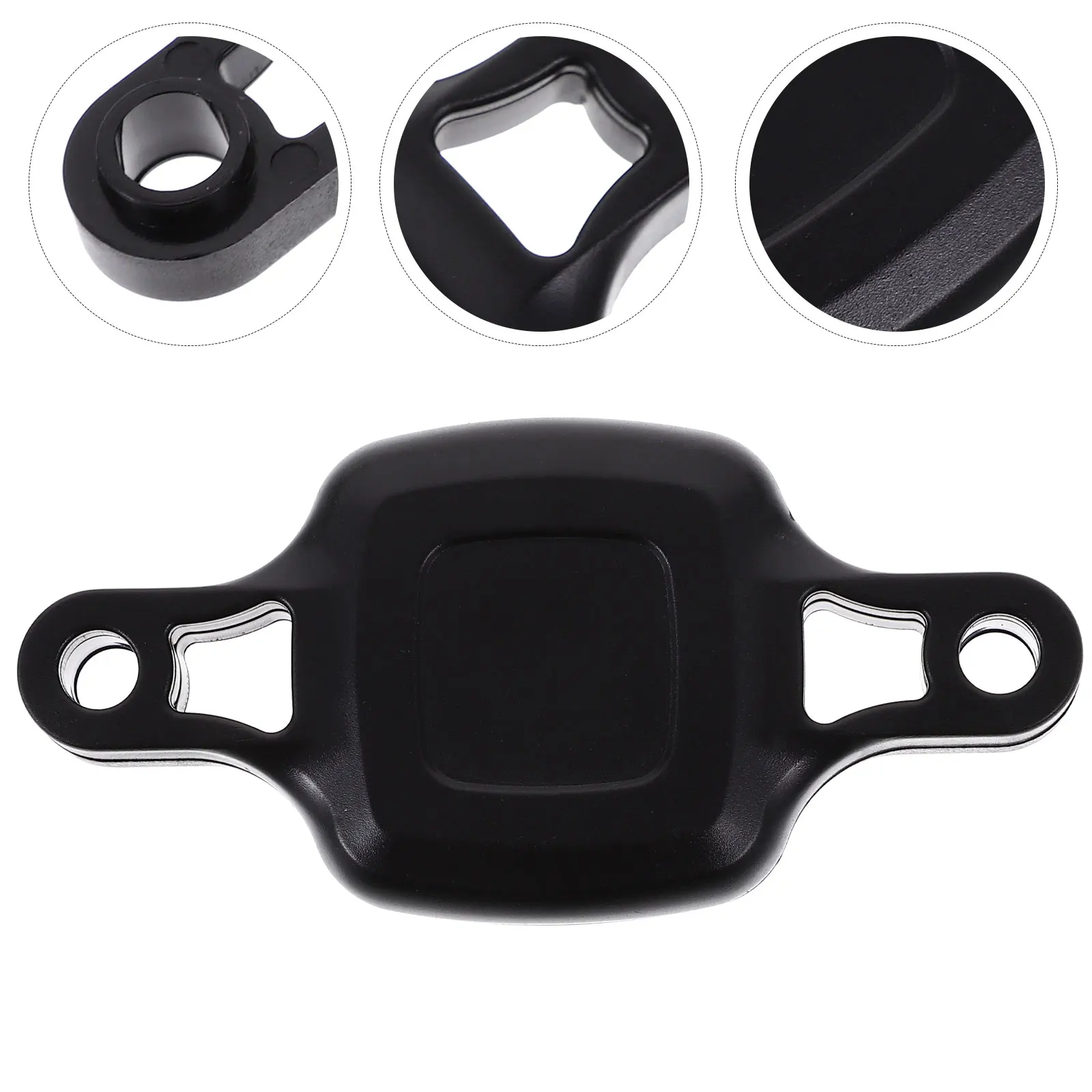 

s Bicycle Protective Cover Hidden Tracer Mount Anti Theft Loss Mountain Bike TrackerBracket Easy Installation Black