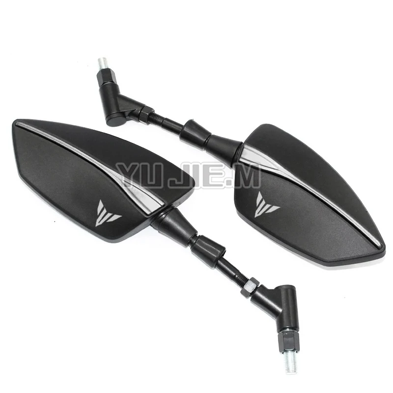 For YAMAHA MT07 MT09 Tracer 900 9 GT Tenere 700 MT10 MT03 MT25MT01MT 07 MT 09  adjustable rearview mirror side mirror motorcycle