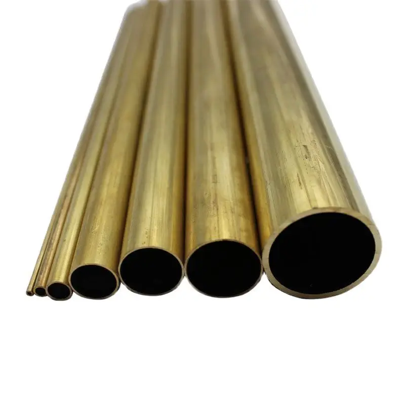 Tubo tondo in ottone tubo metallico 2mm 3mm 4mm 5mm 6mm 7mm 8mm 9mm 10mm 11mm 12mm 13mm 14mm 15mm 16mm 17mm 18mm 19mm 20mm