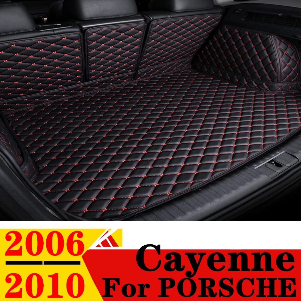 

Коврик в багажник автомобиля для Porsche Cayenne 2006 2007 2008 2009 2010, задняя крышка багажника, коврик для хвоста автомобиля, детали багажника, коврик для багажника