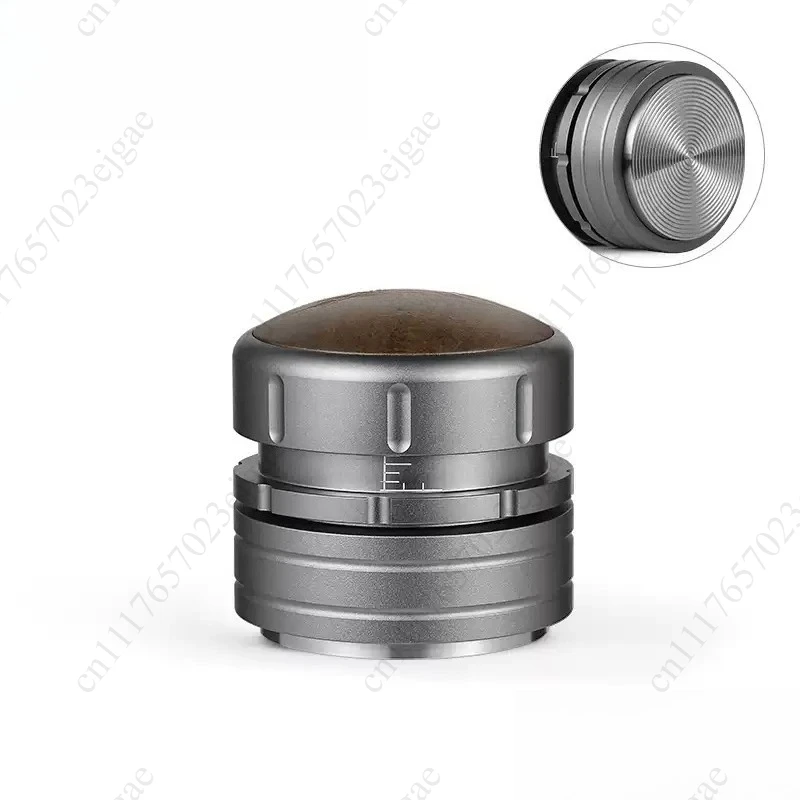 30lbs Coffee Tamper with 4 Replaceable Base 58.35mm Constant Pressure Espresso Tampers Barista Tool Cafe Accessories