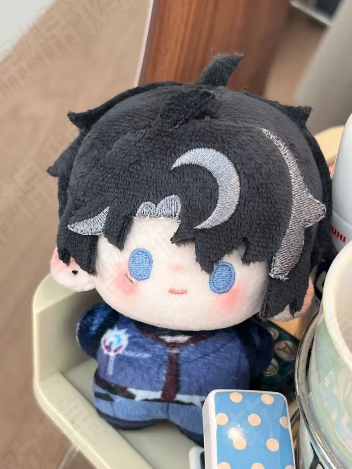 Wriothesley Genshin Impact Anime Figure Cosplay Plushie Pendant Backpack Bag Keychain Car Pendant Cartoon Birthday Gift 10CM