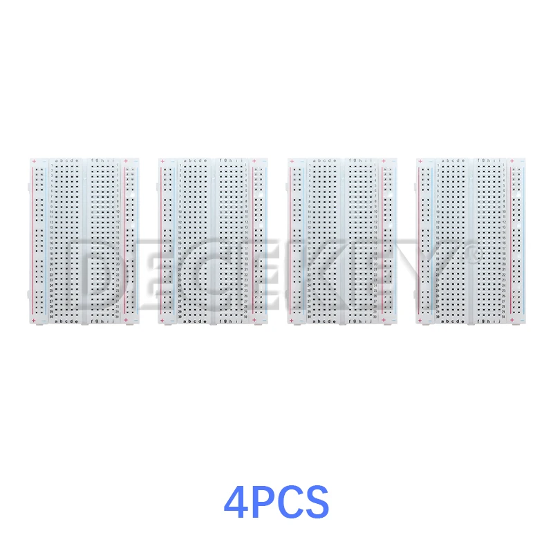 1–10 Stück 400 Verbindungspunkte, lötfreies PCB-Steckbrett, Mini-Universal-Test-Protbrett, DIY-Brotbrett für Bus-Testplatine – Detail 3