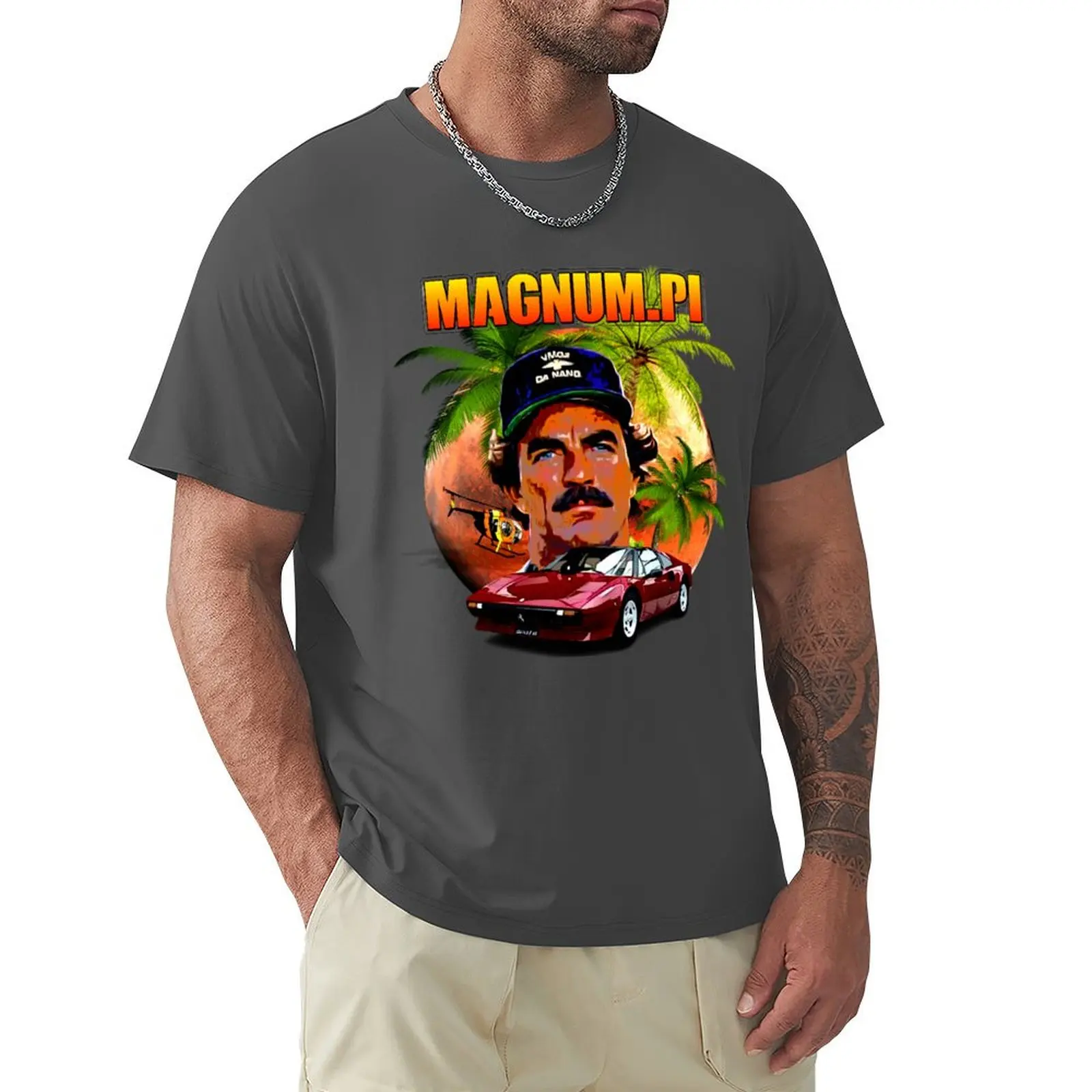 

Magnum, TV series T-Shirt aesthetic clothes customs design your own tshirts for men