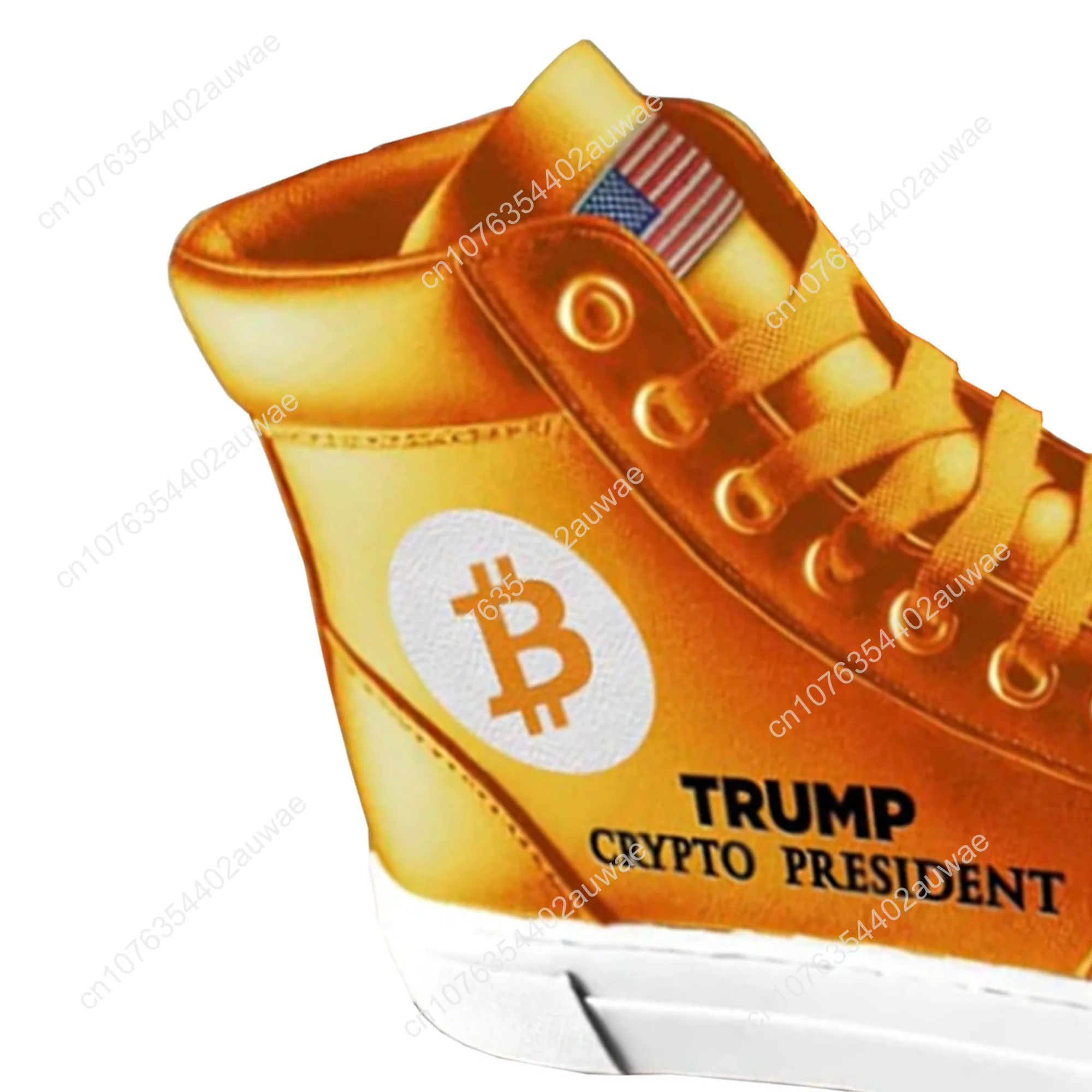 100% zapatillas Trump de alta calidad VICTORY Bitcoin zapatos naranjas 2024 MAGA Never Surrender 45 47 botas casuales para hombre y mujer zapato de carretera