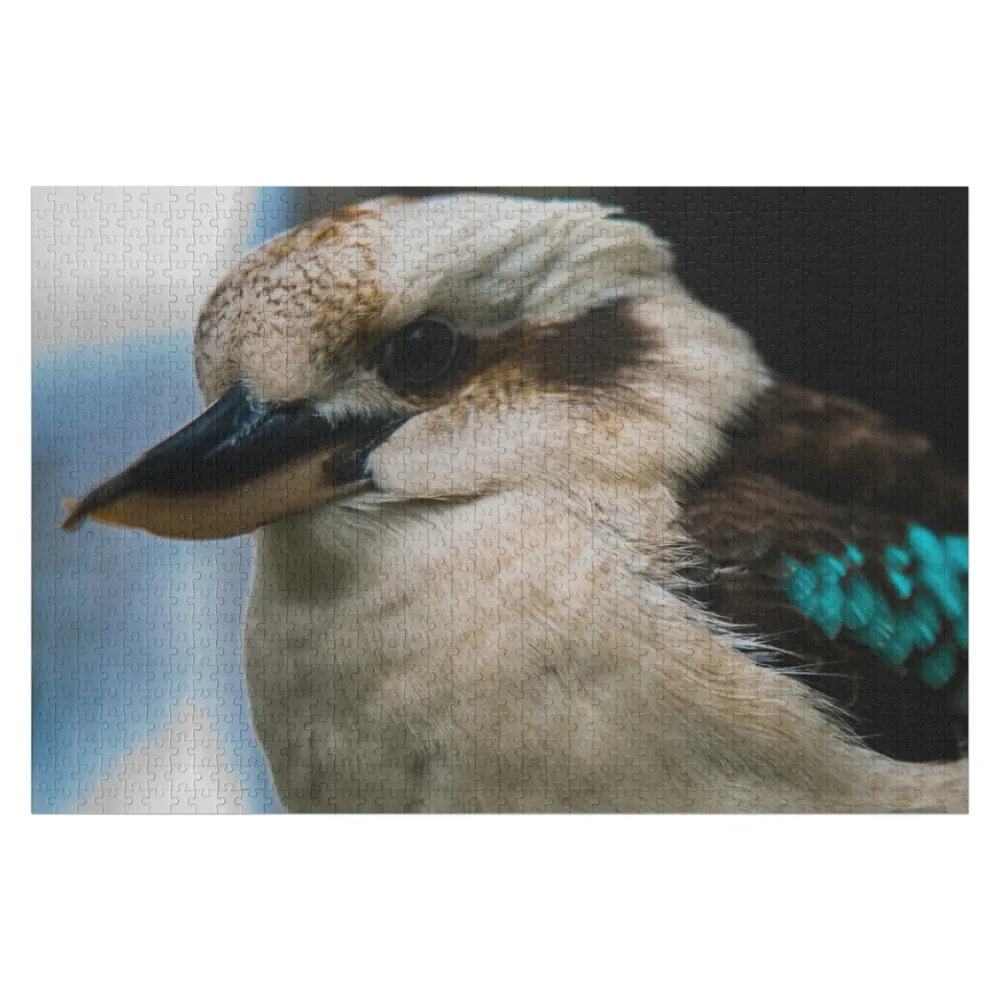 

Kookaburra sitting on a perch Jigsaw Puzzle Christmas Toys Picture Wooden Boxes Puzzle