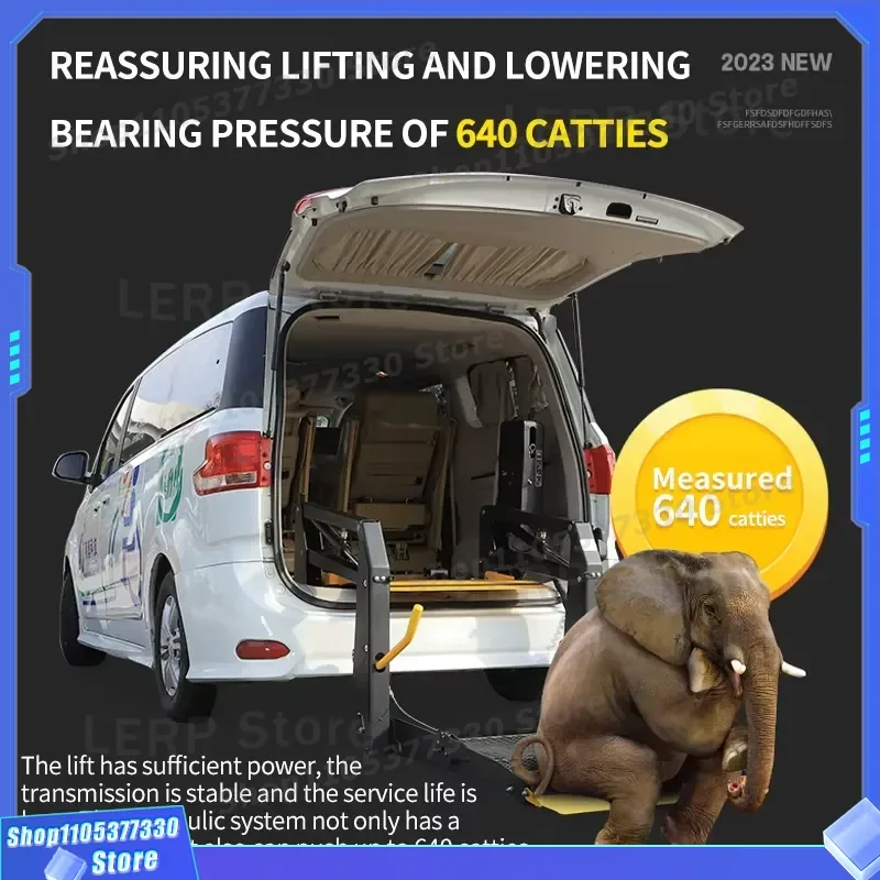 Double Column Hydraulic Wheelchair Lift for Bus Double Cylinder Design CE ISO Certified Heavy Duty Platform Access Solution