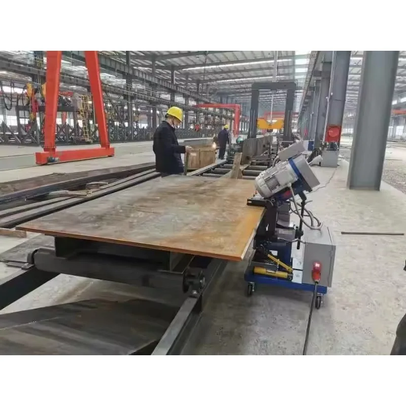 Automatic Steel Plate Chamfering Beveling Machine Edge Bevel Milling Machine For Plate BC-80