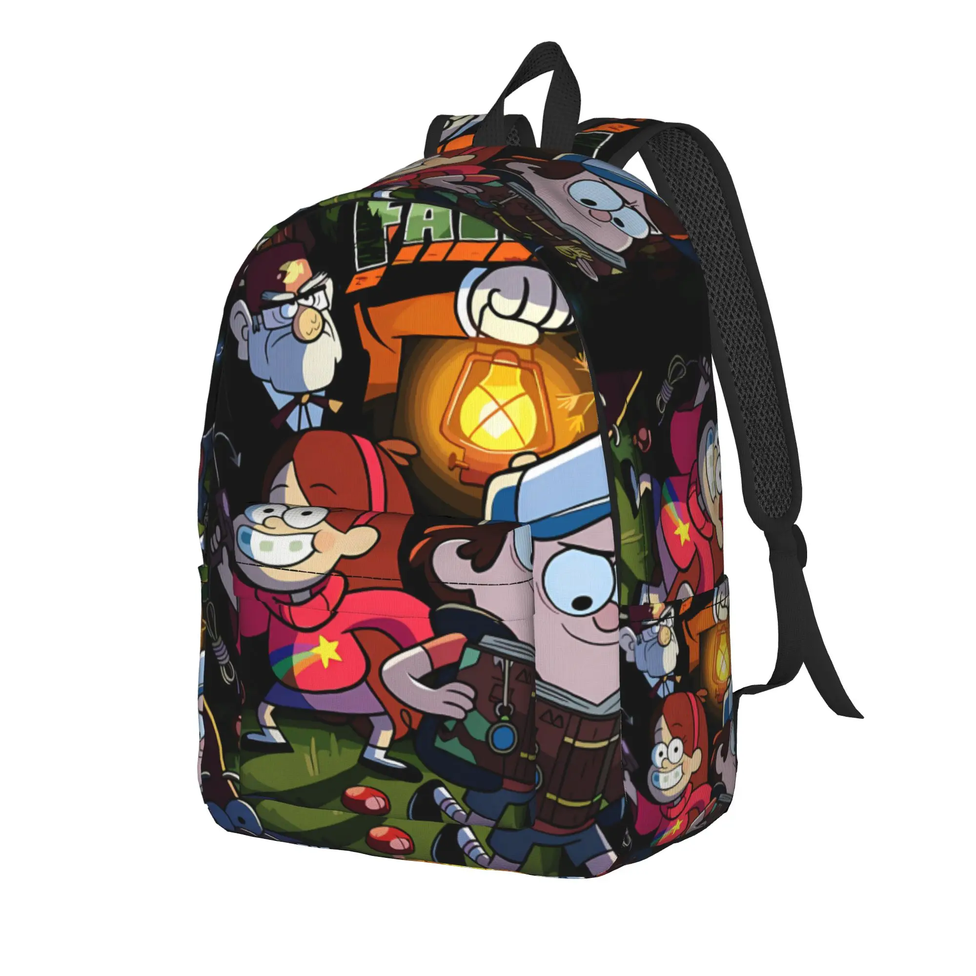Backpack Gravitys Anime Falls Novelty Backpacks Student Camping Pattern School Bags Designer Rucksack