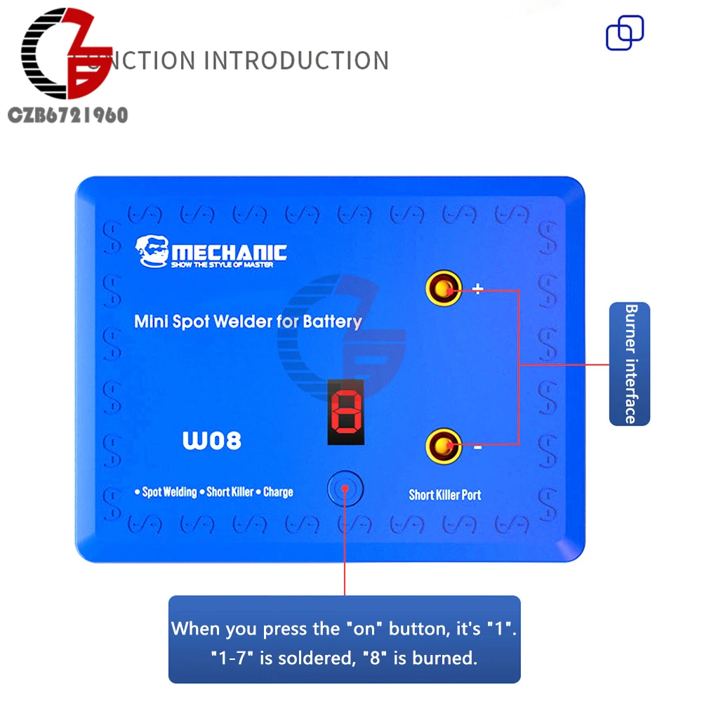 Lithium Battery Spot Welding Machine Small Portable Welding Machine Diy Mini Handheld Miniature Nickel Sheet Touch Welding Pen