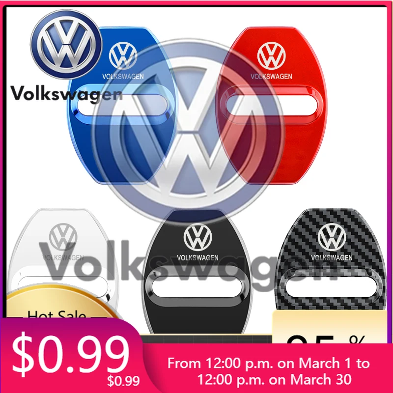 

Автомобильные аксессуары 2026: Новые 3D-накладки на дверные замки (4 шт.) для Volkswagen VW V