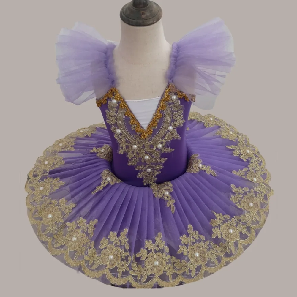 어린이 의류 공연 아동복 요정 우아한 쇼 발레 튜튜 드레스 소녀 무용복 무대 의상 공주 파티