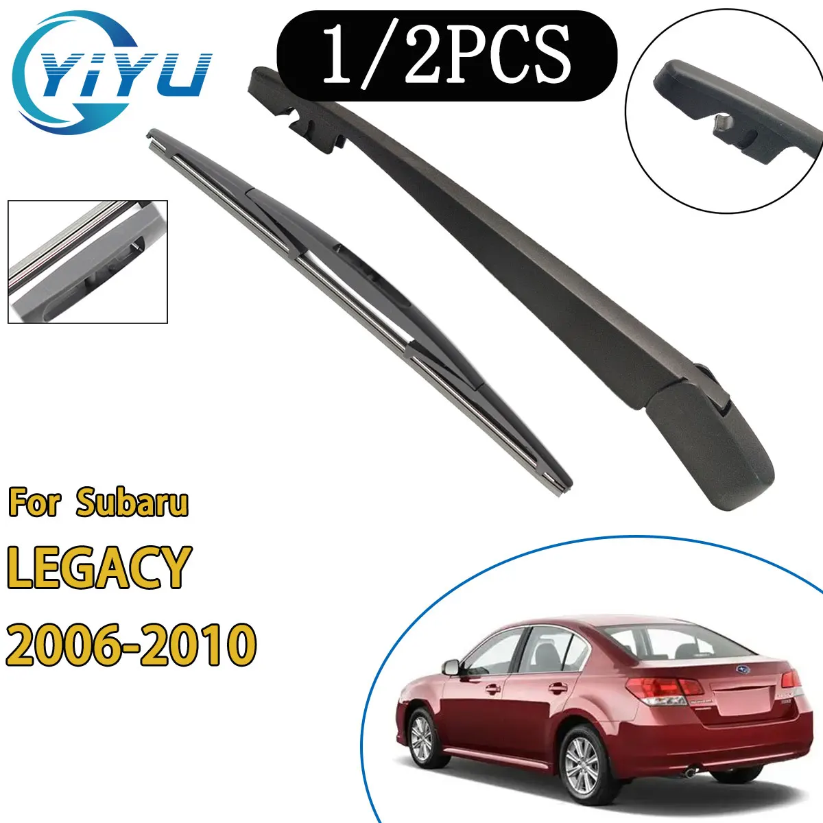 

Car Rear Windscreen Wiper Arm Wiper Blade for Subaru LEGACY 2006-2010 Car Accessories Accsesories