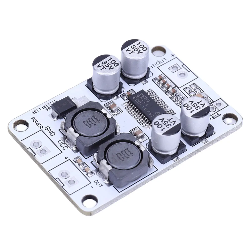 TPA3110 PBTL Digital Mono Amplifier Module 30W Digital Sound Amplifier Module DC 8-26V for Speaker Electronic DIY Kit