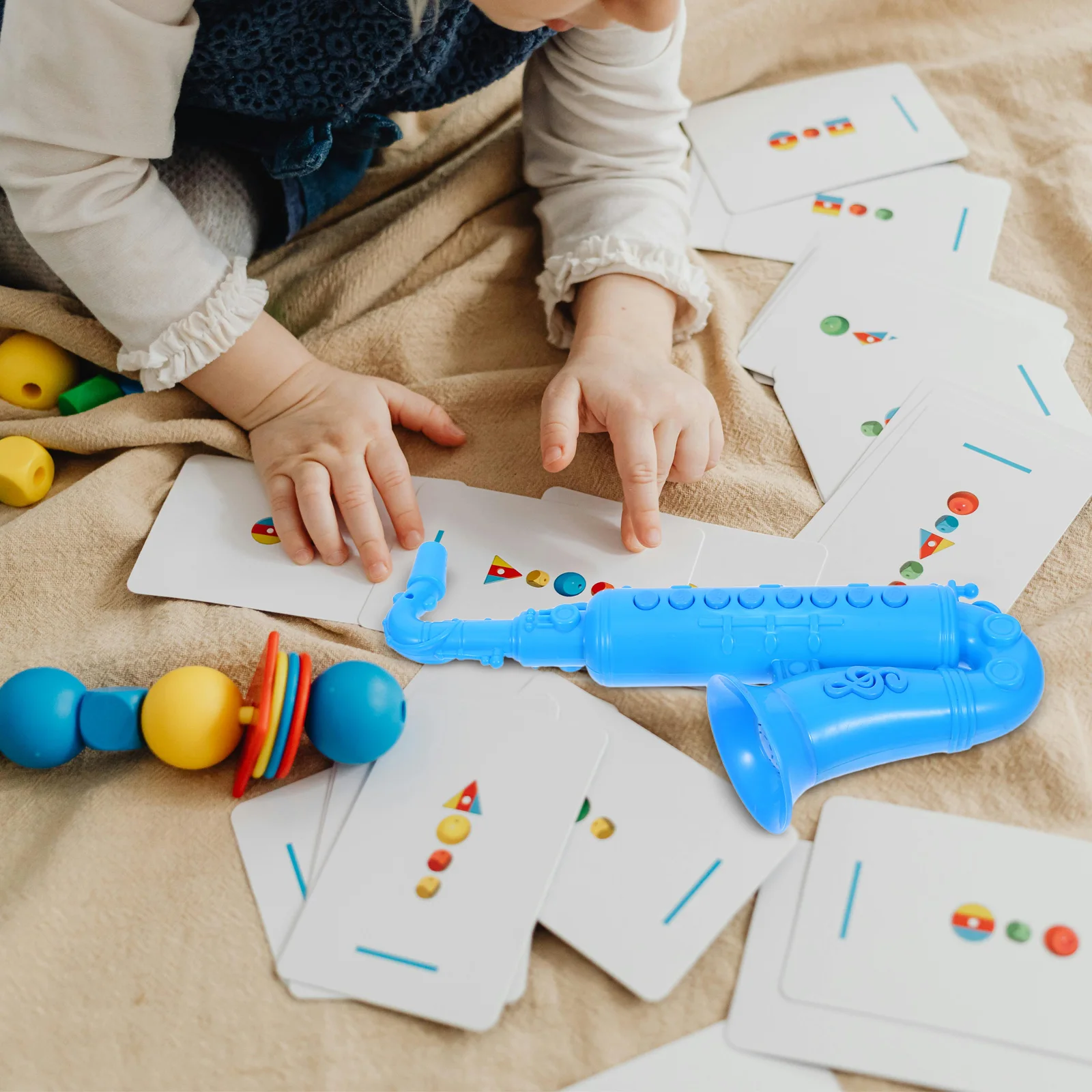 

Electronic Organ Early Education Saxophone Toys Preschool Toddler Plastic Children's Musical Instruments