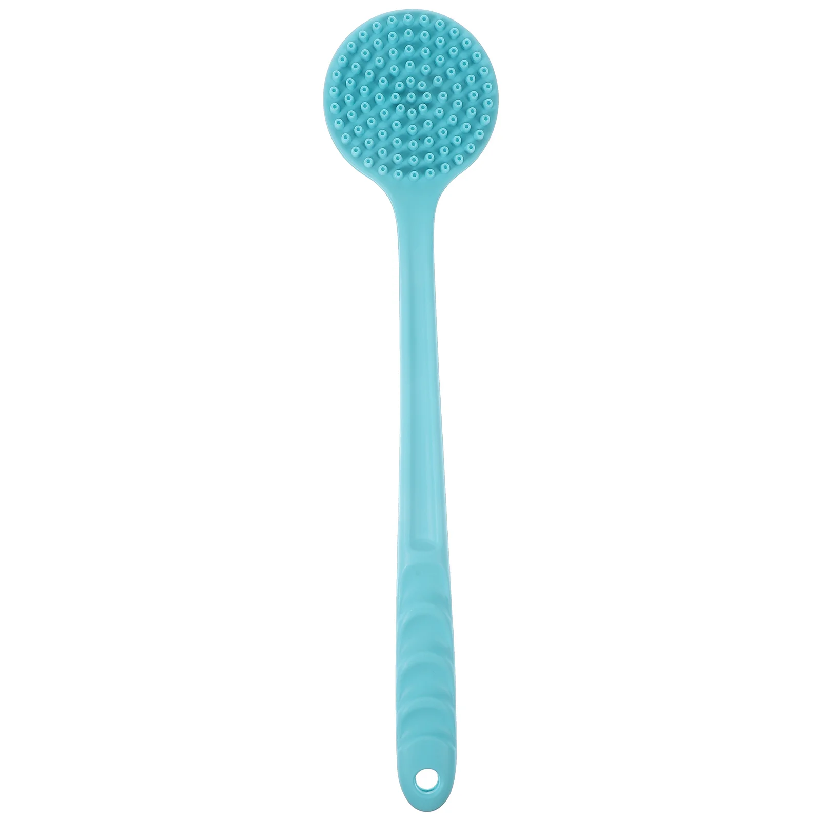 Soothing Shower Brush Silicone Bath Multifunction and Massage Back for All Skin Types