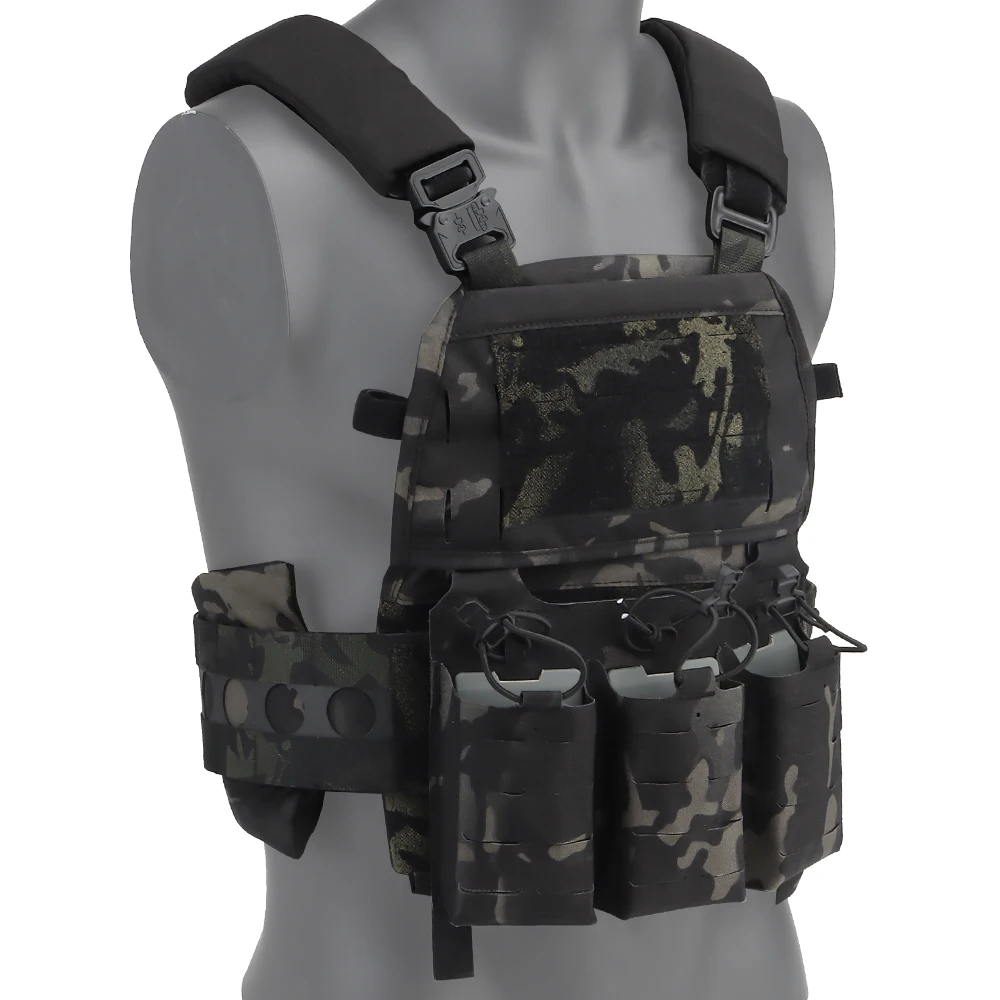 Tactical  V5 PC Quick Detach Vest Plate Carrier  Cummerbund Adjustable Shoulder Strap Front Mag Insert Pouch Hunting Vest