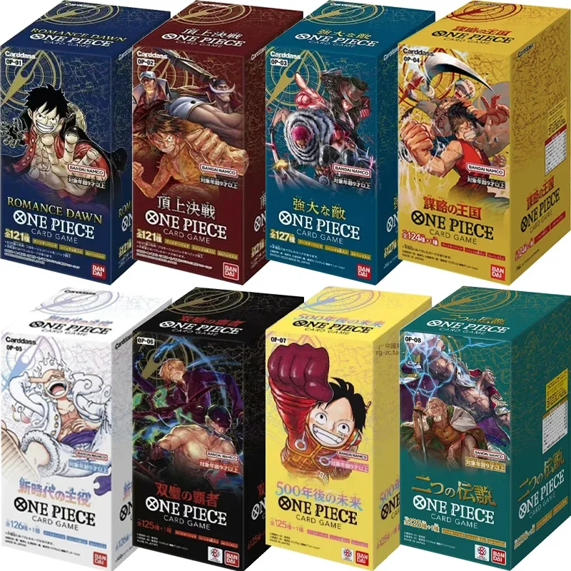 

New Originales Bandai One Piece Card New Era Opcg-01-06 Cards Booster Box Japanese Anime TCG Rare Game Card Collector Gift Toy