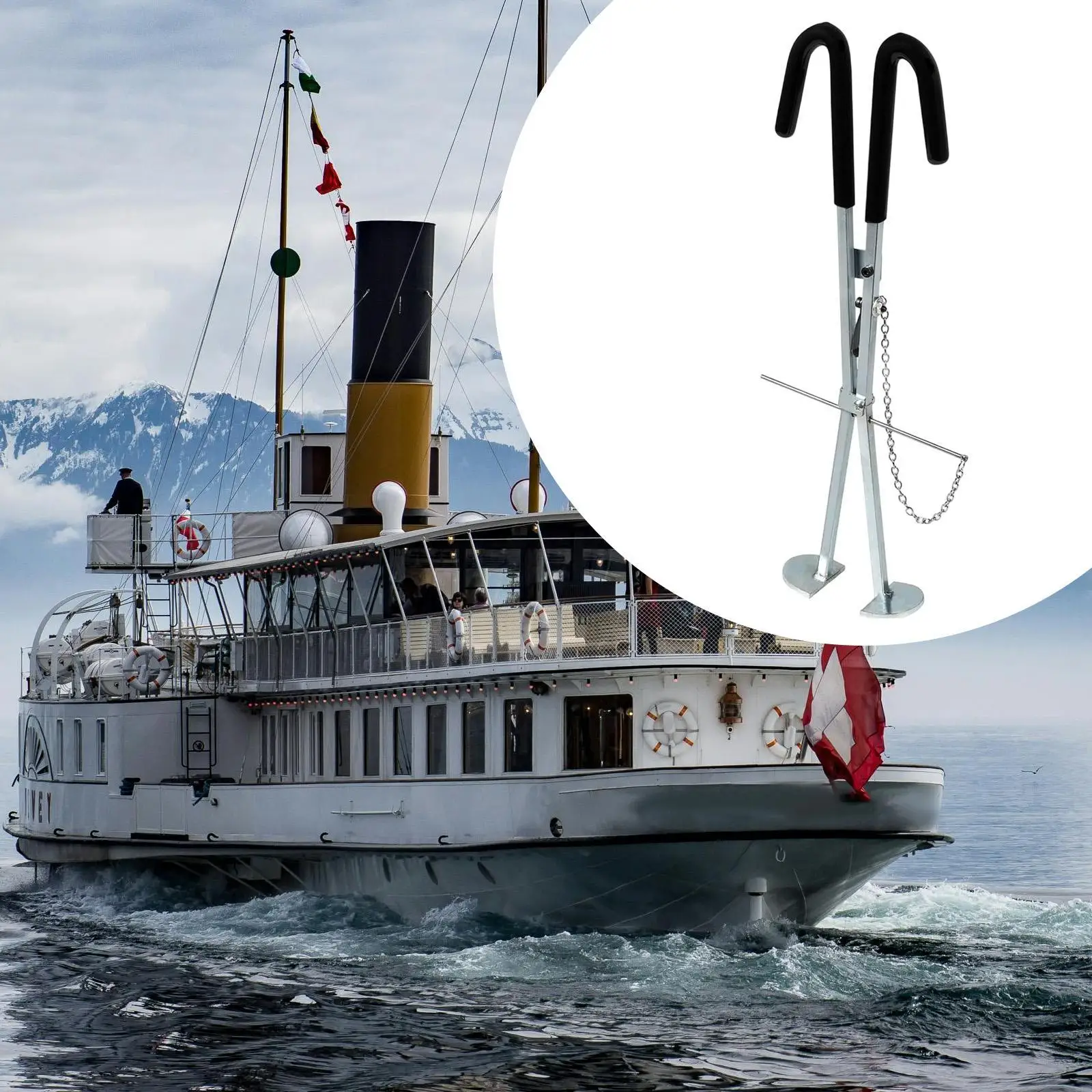 Herramienta expansora de fuelle de escape ergonómica 91-45497A1 para Mercruiser Alpha