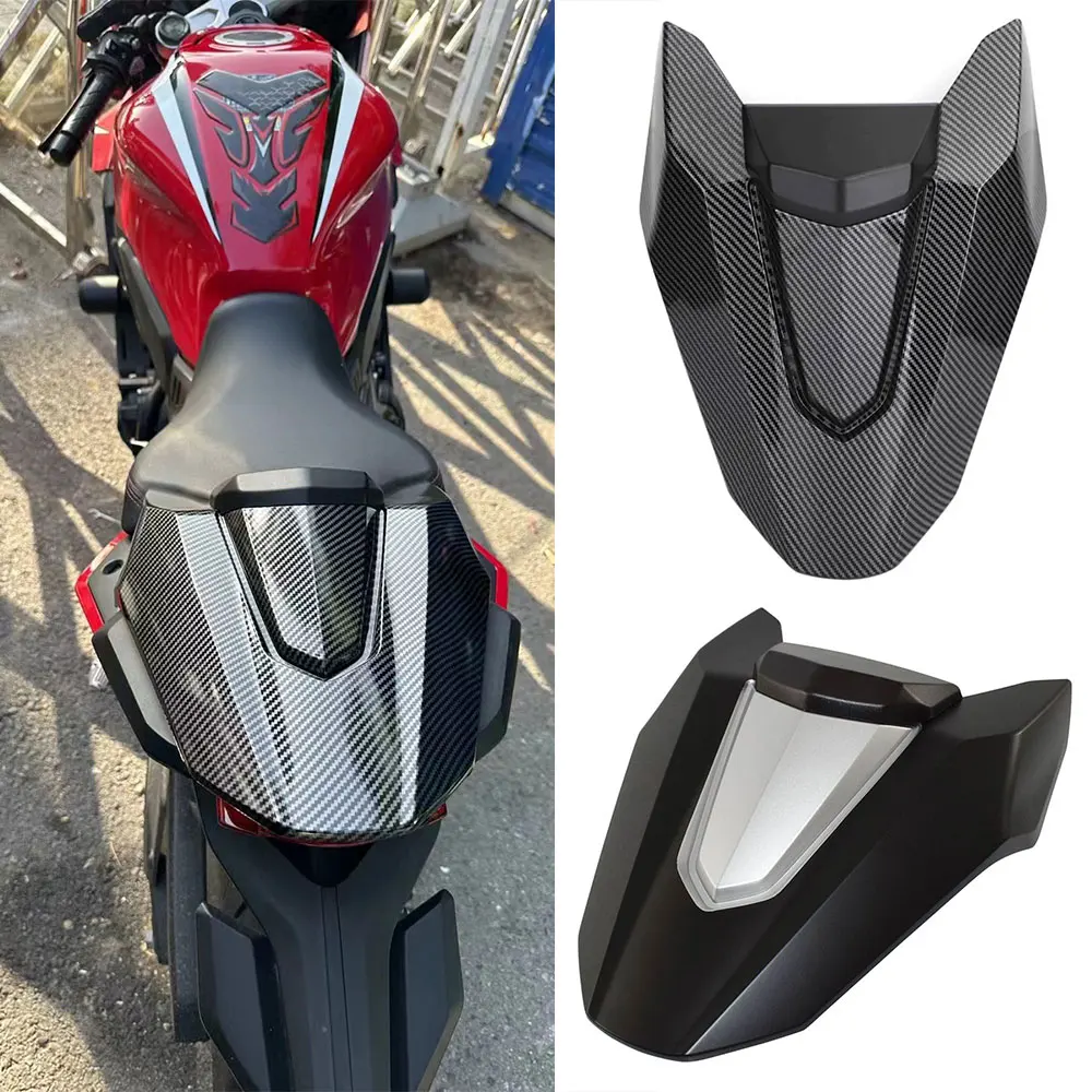 

For Honda CB650R CBR650R CBR 650R 2019 2020 2021 2022 2023 Motorcycle Pillion Rear Passenger Seat Cowl Cover Hump Fairing Carbon