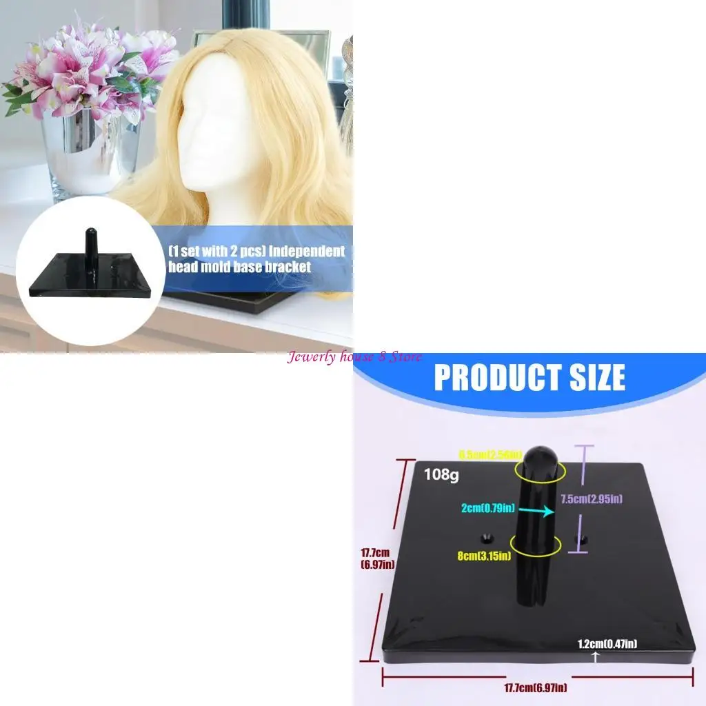 

Pack Of 2 Plastic Display Trays For Multiple Decorative Items Showcasing