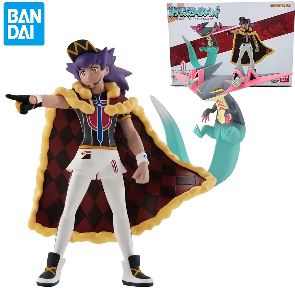 

BANDAI Original Pokemon SCALE WORLD Galar Region Dande Leon Dragapult Anime Figures Toys Gift Collectible Model