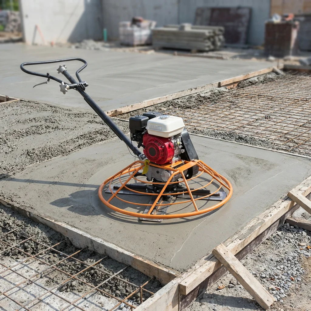 Driving Type  Ride-On Concrete Power Trowel Machine with Engine Pump High Digging Power for Large Area Smooth Finishing