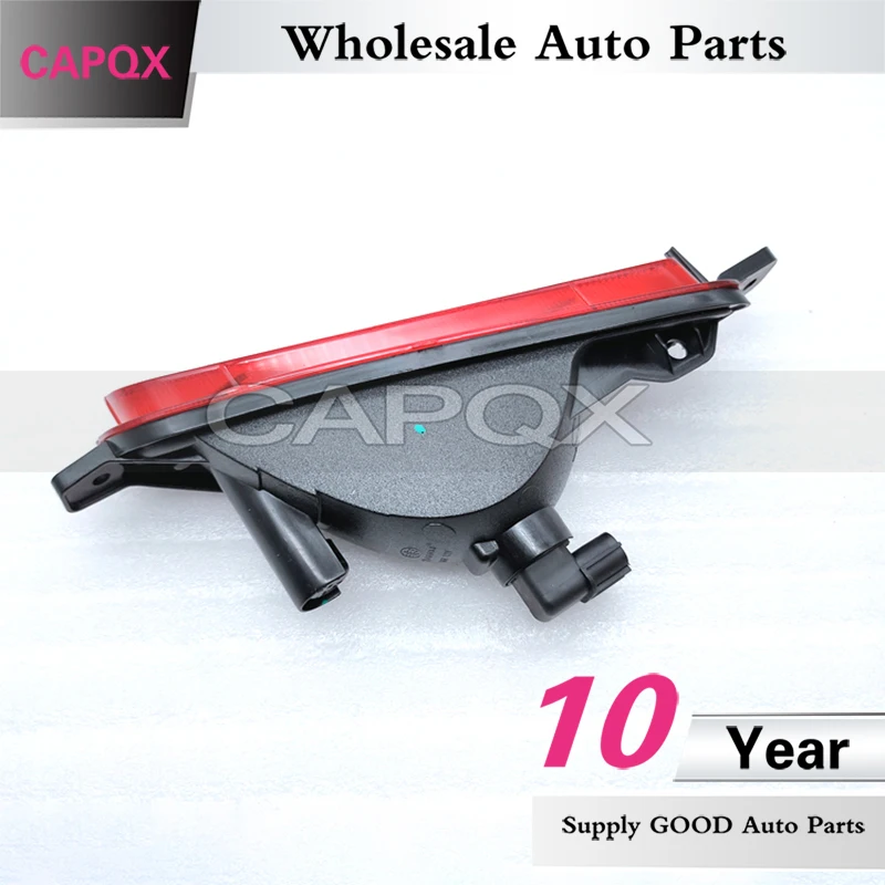 CAPQX المصد الخلفي ضوء ل FAW Besturn X80 2017-2018 عاكس ضوء الفرامل الخلفية ضوء مصباح تحذير وقف مصباح #2