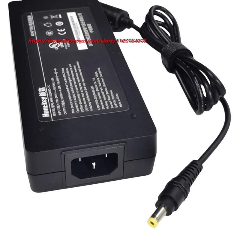 Оригинальный Huntkey HKA15024063-7C 24 В 6,25 А 150 Вт адаптер переменного тока зарядное устройство 150 Вт блок питания