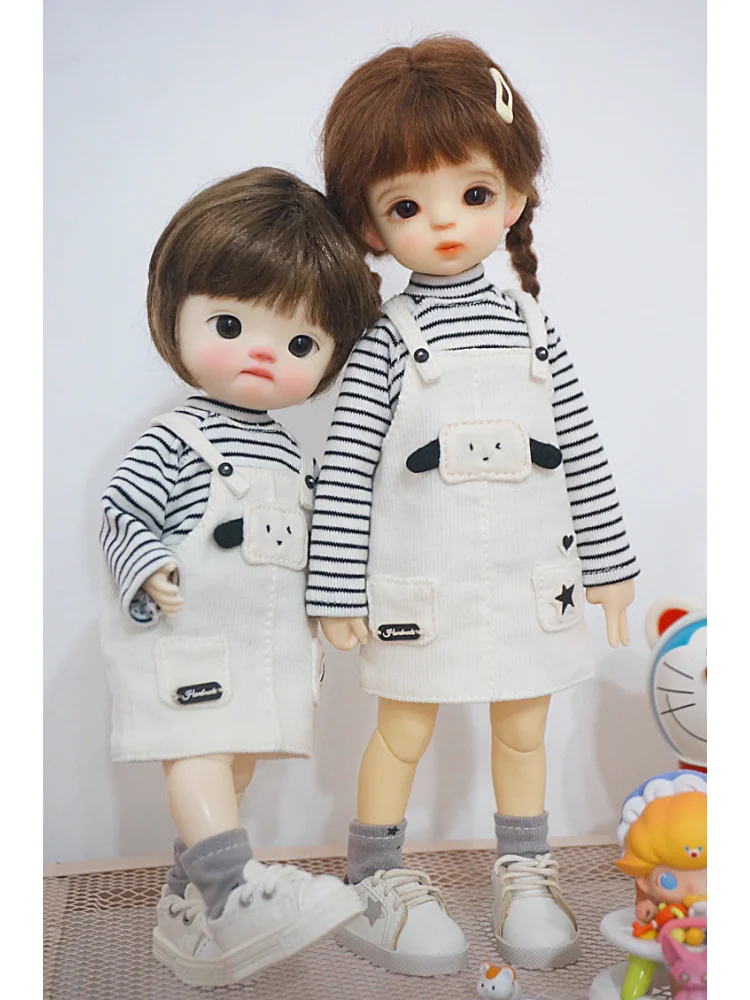 

Одежда для кукол BJD, белая юбка, брюки, комплект для 1/6, маленькие аксессуары для кукол 1/6, одежда в подарок, одежда «сделай сам» (без куклы)