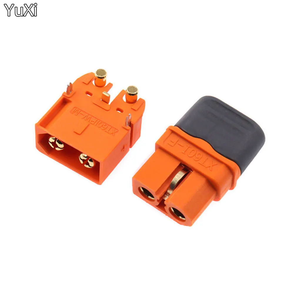 YuXi  XT60I-PW Male XT60-I Female 2+1 Waterproof Plug Plated Bullet Connectors for RC Car Lipo Battery