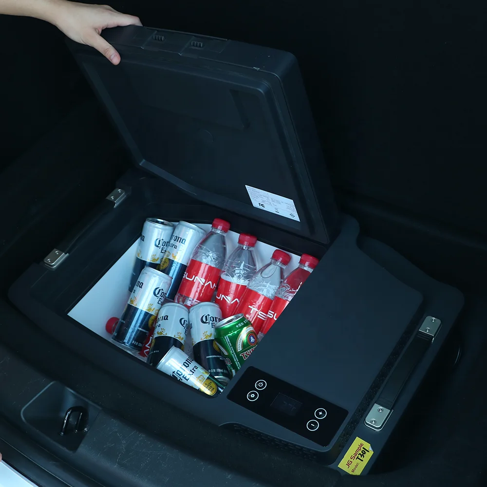 Small Convenient 12v Dc Compressor Portable Dc Fridge Electronic Control Solar Power Camping Refrigerator Car Freezer