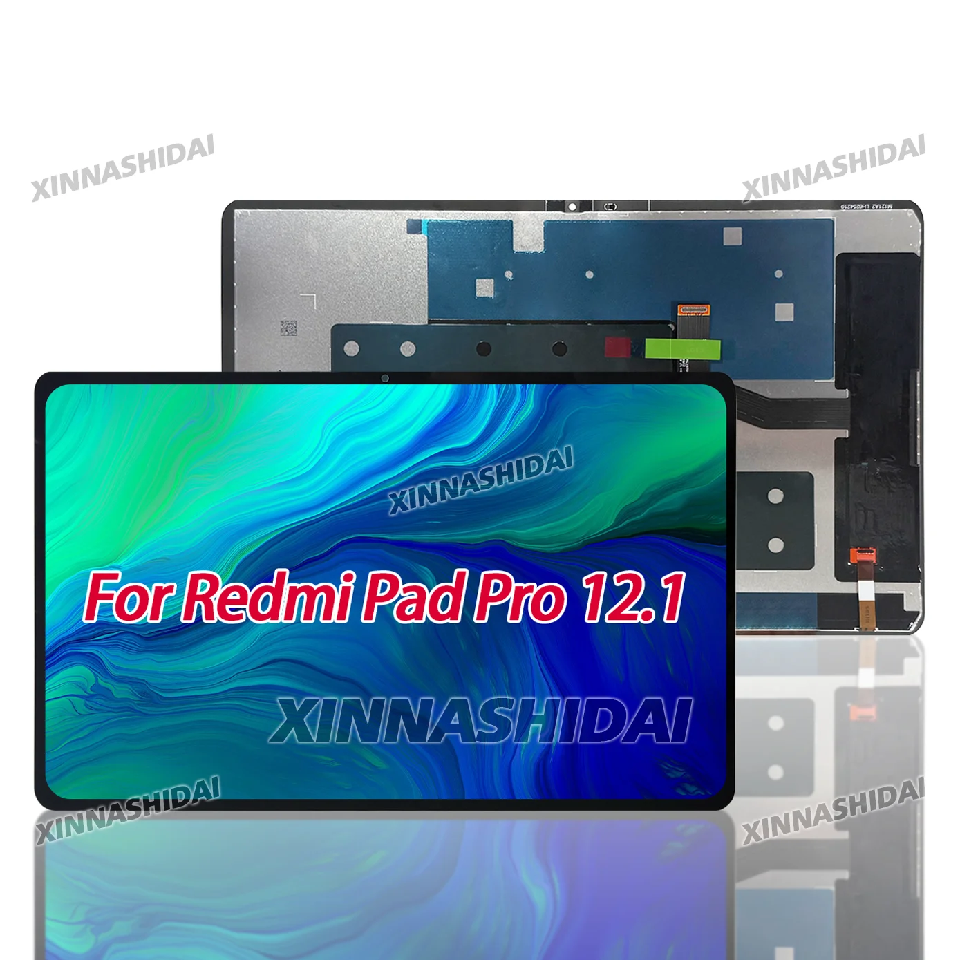 

100% протестированный 12,1-дюймовый ''для Xiaomi Redmi Pad Pro 12,1 2405CRPFDC ЖК-экран сенсорный дигитайзер в сборе, запасная часть