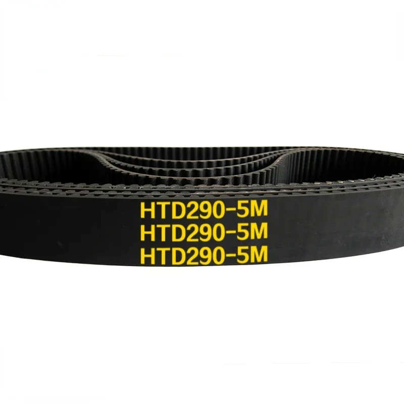 Arc HTD 5M Timing belt C=285/290 width10/15/20/25mm Teeth 57 58 HTD5M synchronous Belt HTD285/290-5M