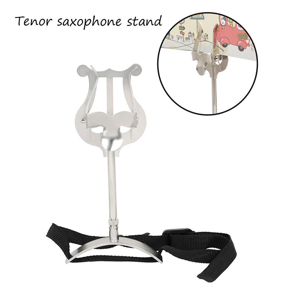

Зажим для саксофона тенор, портативный держатель для саксофона, прочный фиксирующий кронштейн для музыкального инструмента