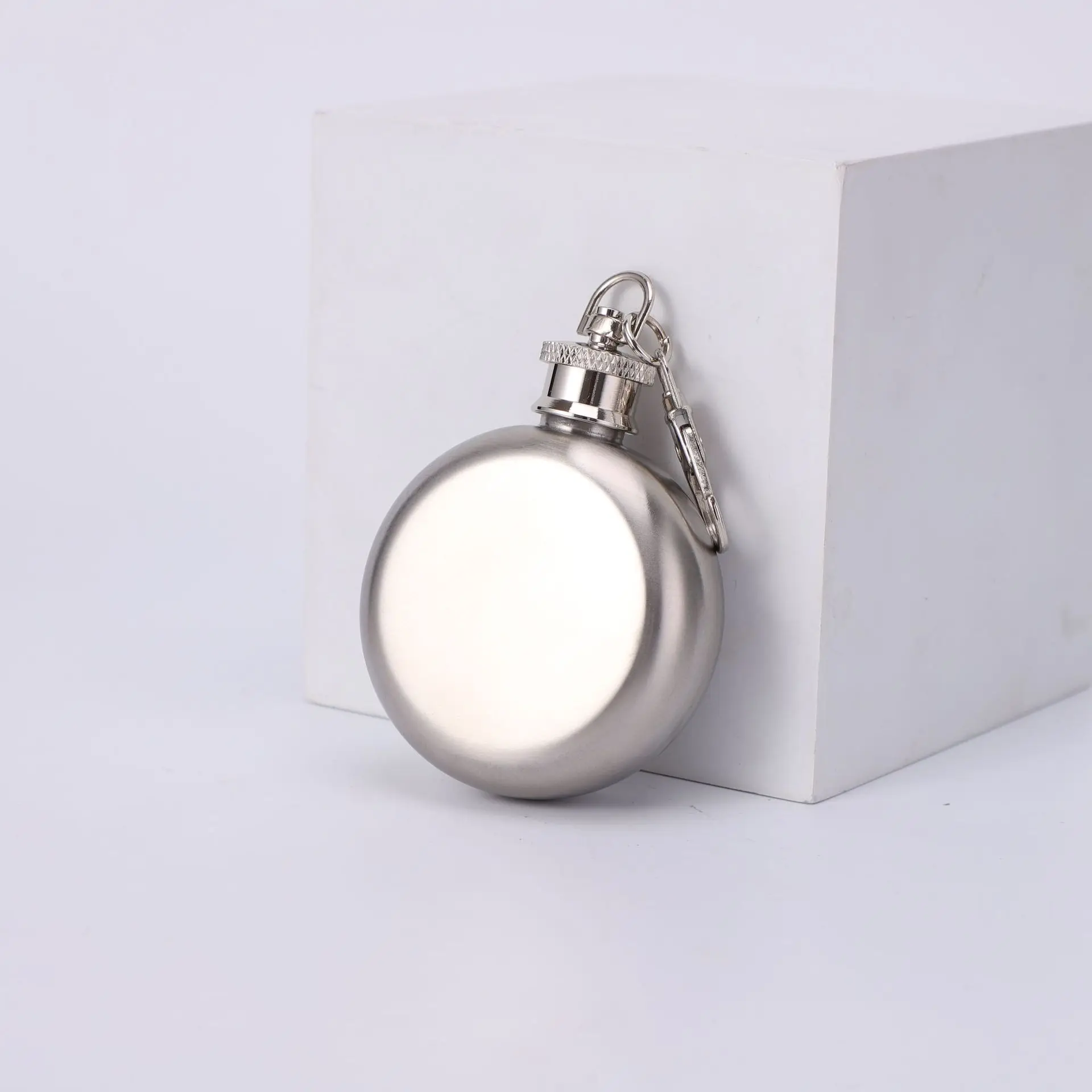 Portable 2oz Mini Irregular Hip Flask Steel Vodka Bottle Whisky Flagon