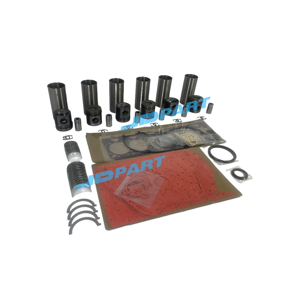 3056 Cylinder Liner Kit With Gasket Set Bearing For Caterpillar Engine Spare Parts