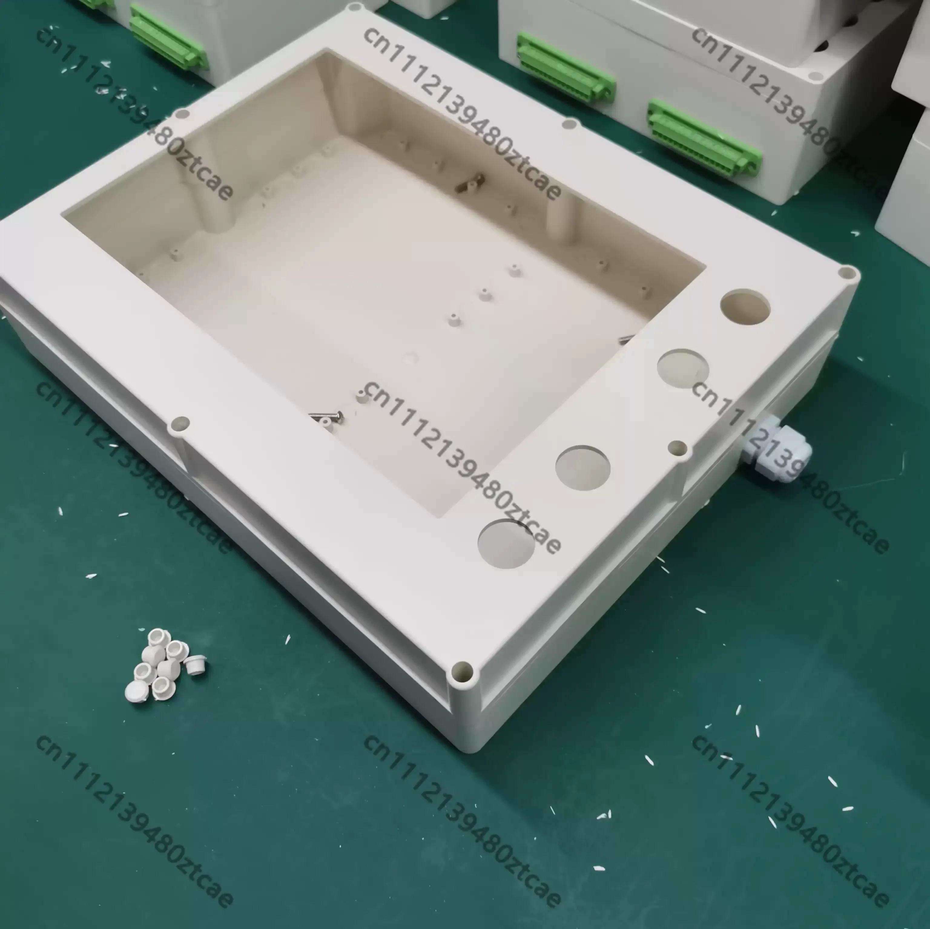 10 Inch HMI Touch Screen Plastic Mount Enclosure, Touch Screen Installation Case for Electrician PLC Training Practice Bench
