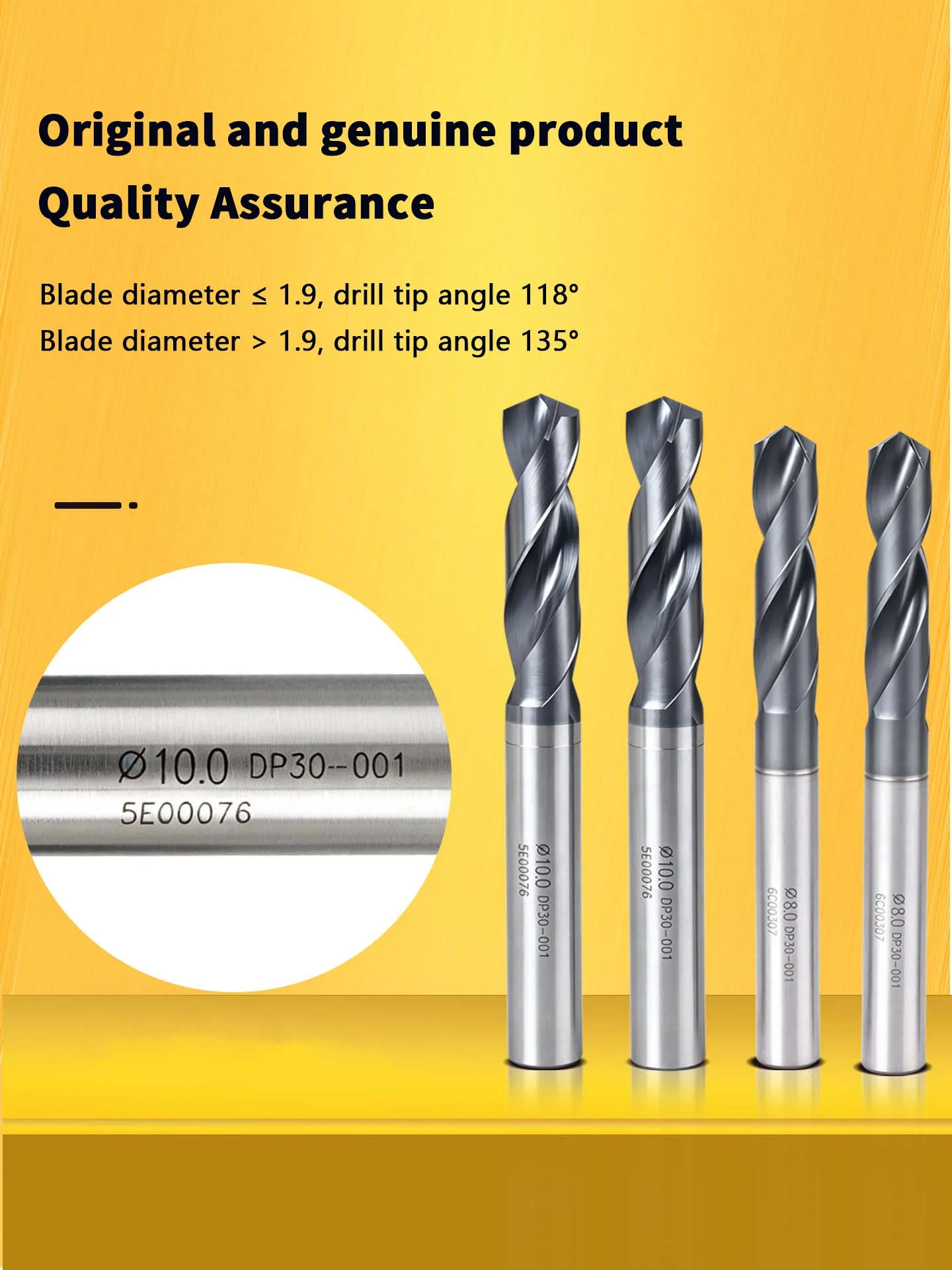 Katherine royal powder metallurgy bit performance beyond the nachi 120% stainless steel special exemption centering shank drill
