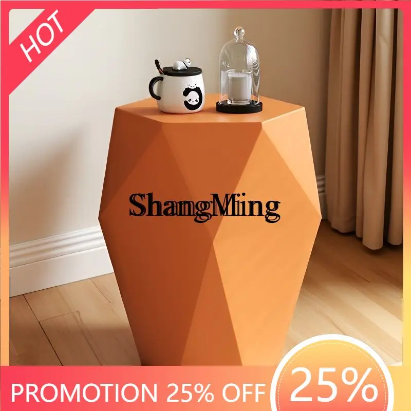 

FG современный минималистичный стиль креативный геометрический магниевый диван для украшения дома рядом с внутренней чайной комнатой небольшой журнальный столик