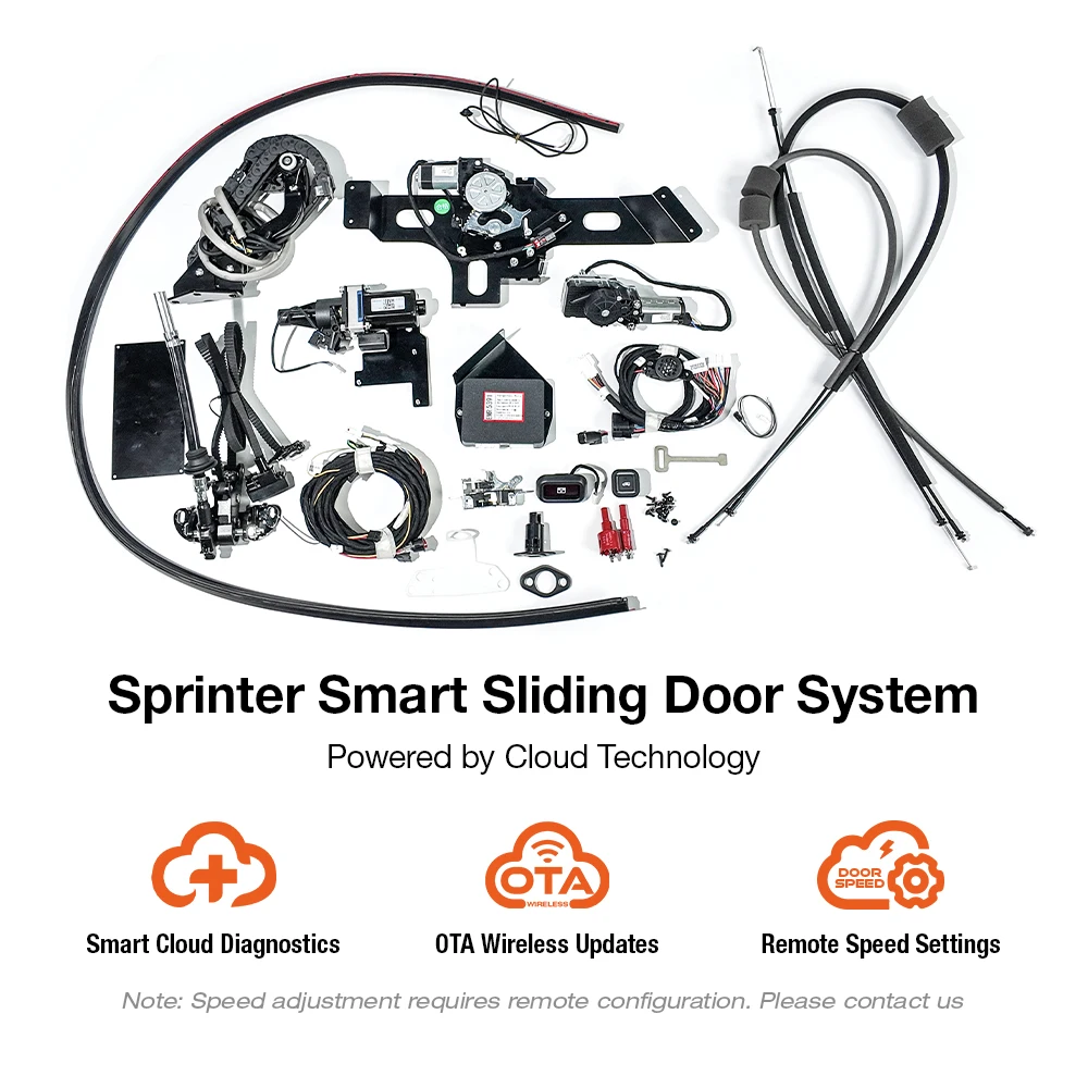 Automatic Sliding Door Retrofit Kit for  Benz Sprinter W906 W907 Van Electric Step Door Operator System