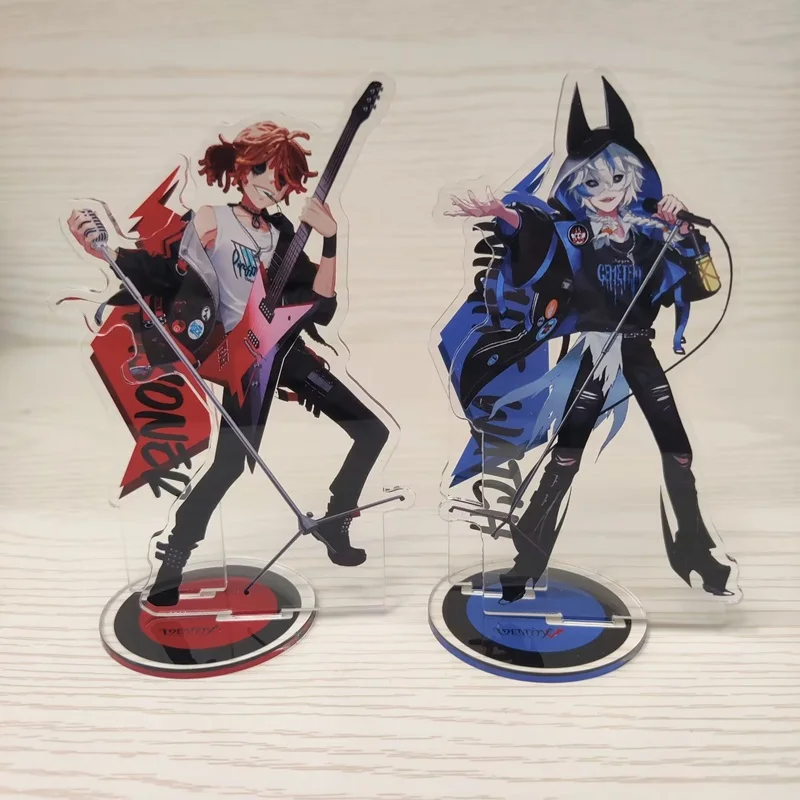 Identity V Anime Figures Luca Balsa Ithaqua Acrylic Stands Character Andrew Kreiss Model Band Style Desk Decor Prop Fans Gift