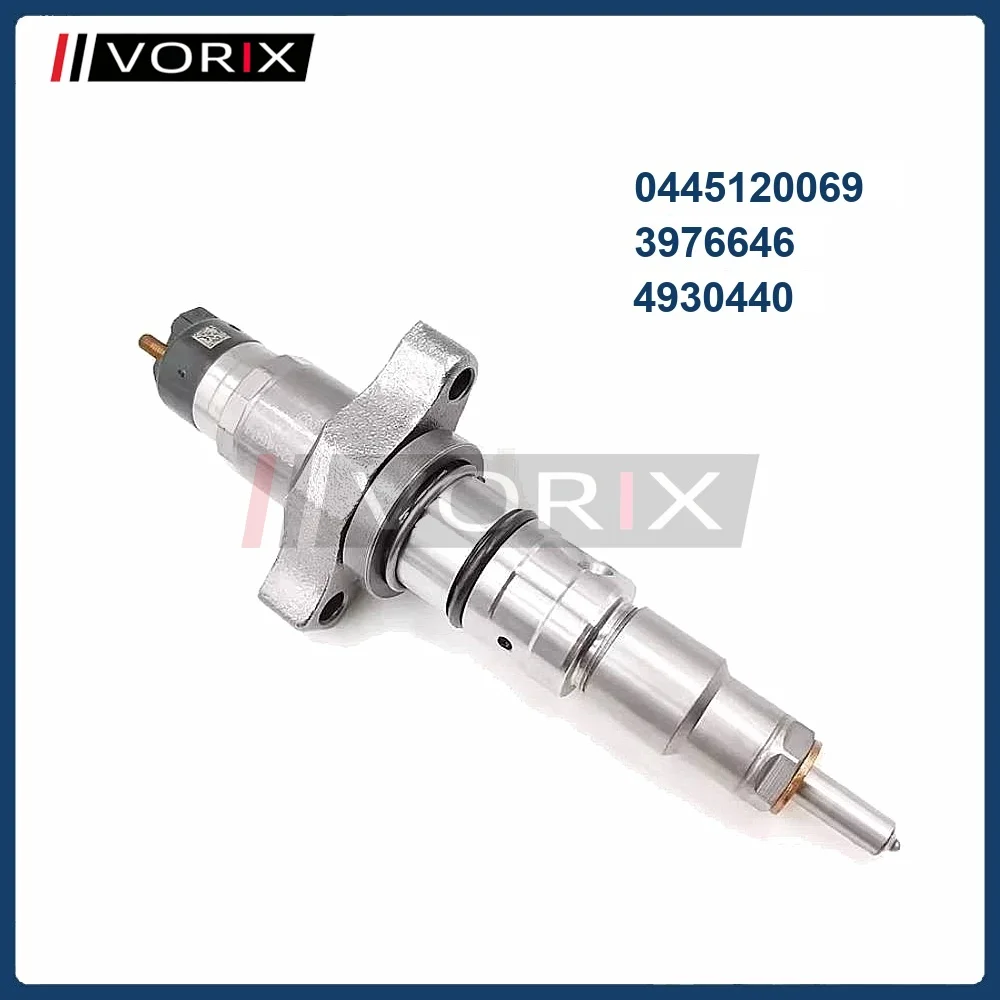 

0445120069 3976646 4930440 Common Rail Diesel Fuel Injector for CUMMINS 5.9L CDC