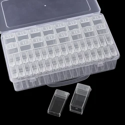 1pc 32/40/42/48/56/64 Slots Plastic Storage Box for DIY Diamond Painting Beads Charms Jewelry Accessories Storage Organizer Box