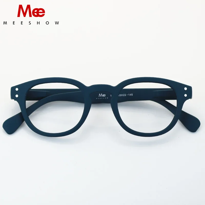 Meeshow New Jasper Mocha Reading Glasses Retro Europe Style Quality Men Women Eye Glasses With Flex Lesebrillen 1513